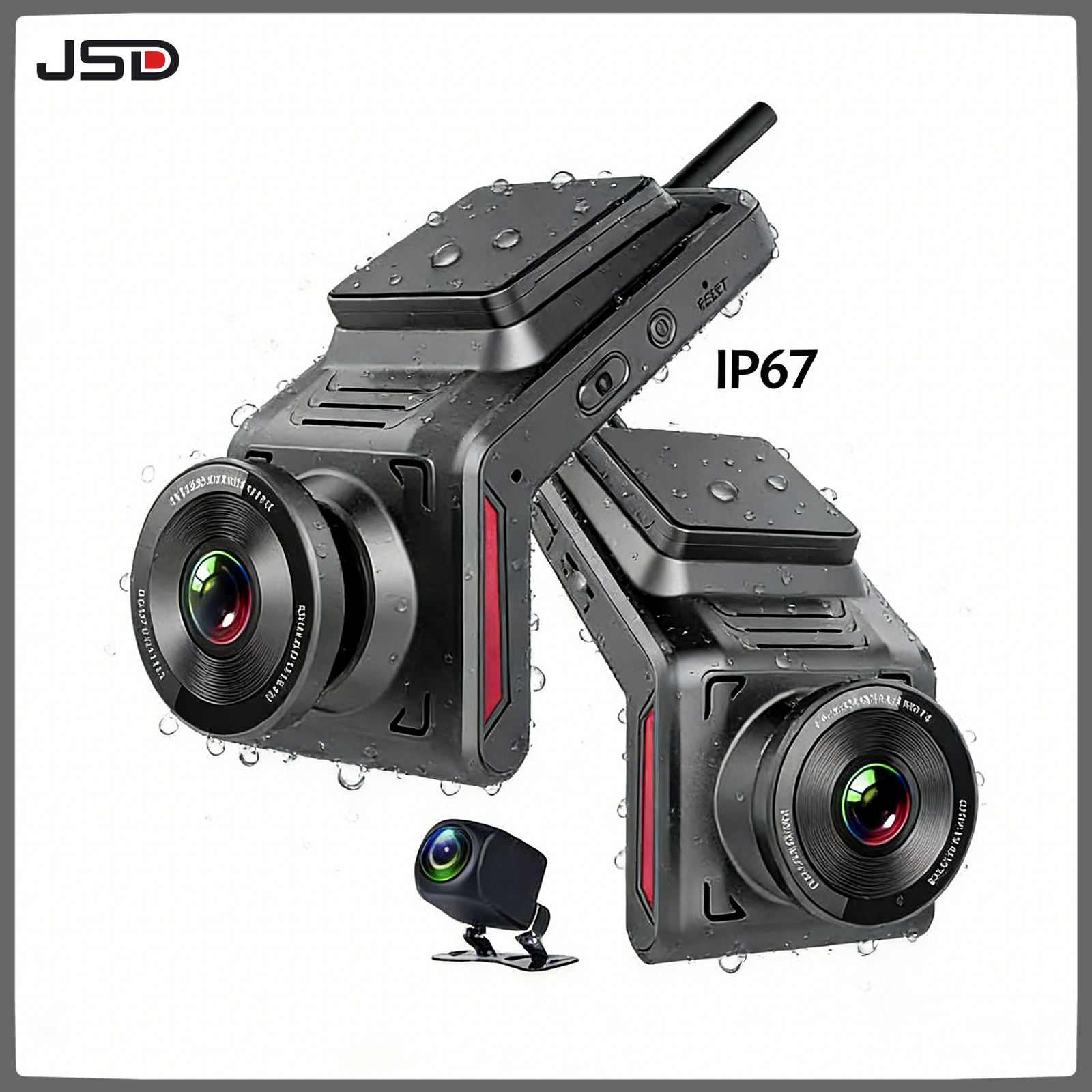 Hidden 4G Car Dash Cam with GPS | Dual FHD 1080P Cameras | Wi-Fi & Remote Control | Front and Rear Recording