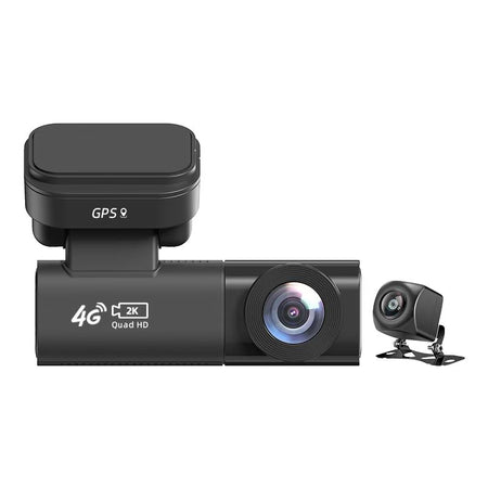 DG 63 4G Dash Cam | Front 2K Rear 1080P | Real - time GPS Tracking & Remote Monitoring | 24H Parking Mode