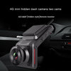 Hidden 4G Car Dash Cam with GPS | Dual FHD 1080P Cameras | Wi-Fi & Remote Control | Front and Rear Recording
