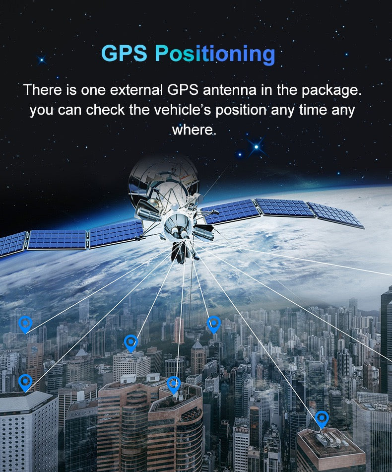 Hidden 4G Car Dash Cam with GPS | Dual FHD 1080P Cameras | Wi-Fi & Remote Control | Front and Rear Recording