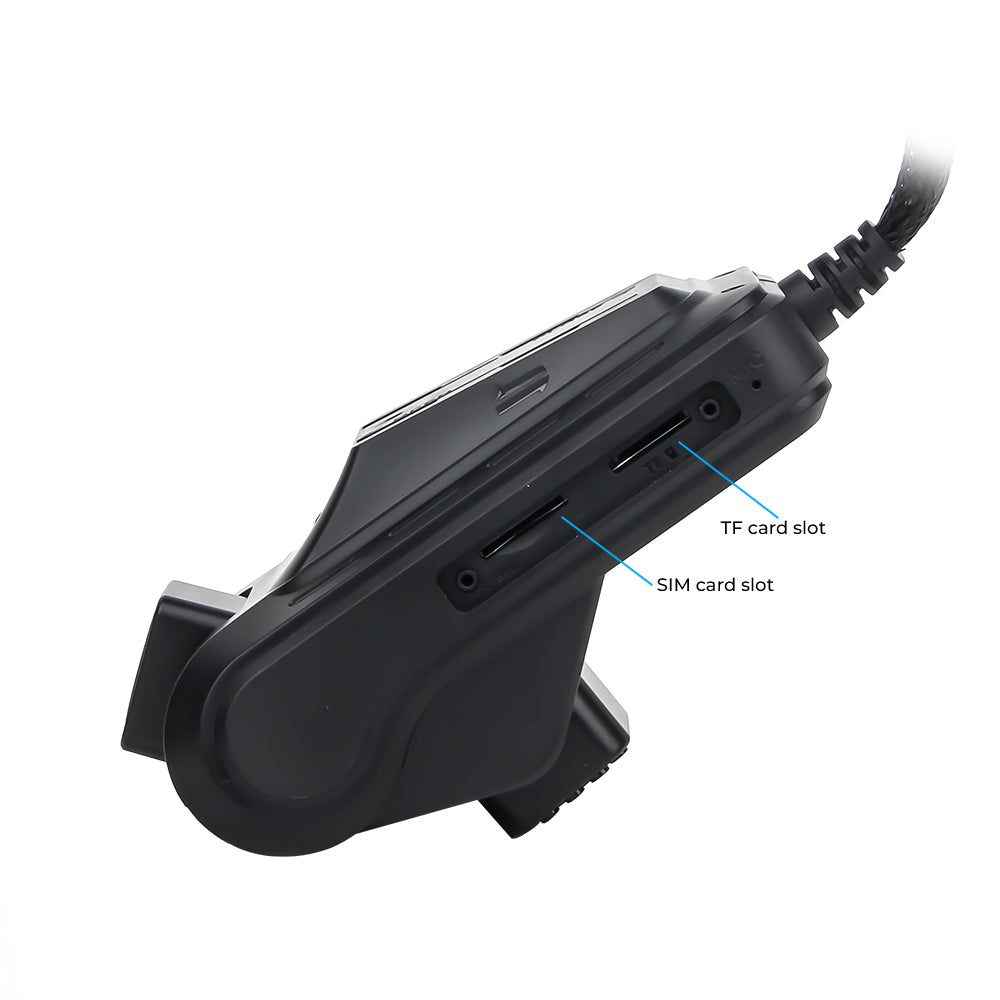 Car 4G GPS Dash Cam with Dual 1080P Lens | Integrated Mobile DVR GT10