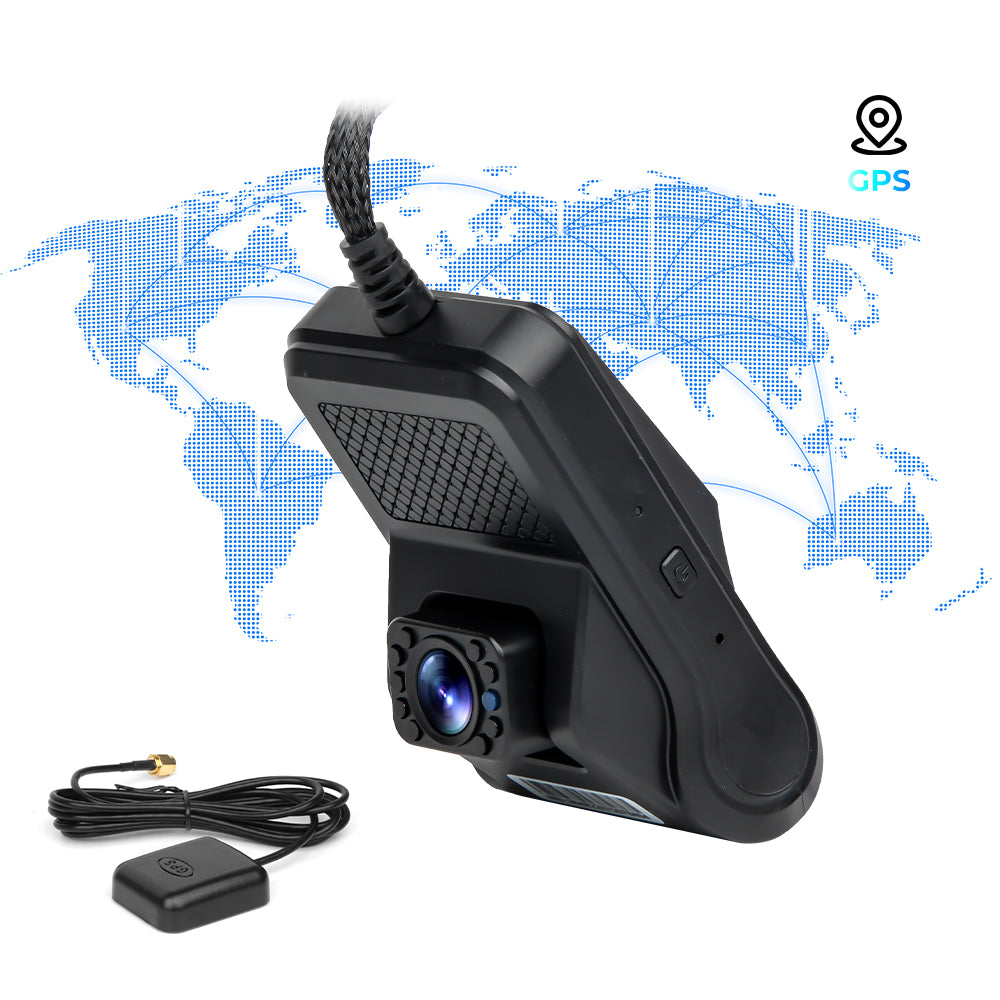 Car 4G GPS Dash Cam with Dual 1080P Lens | Integrated Mobile DVR GT10