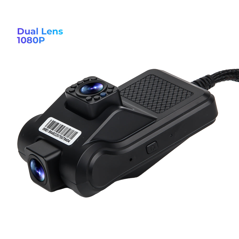 Car 4G GPS Dash Cam with Dual 1080P Lens | Integrated Mobile DVR GT10