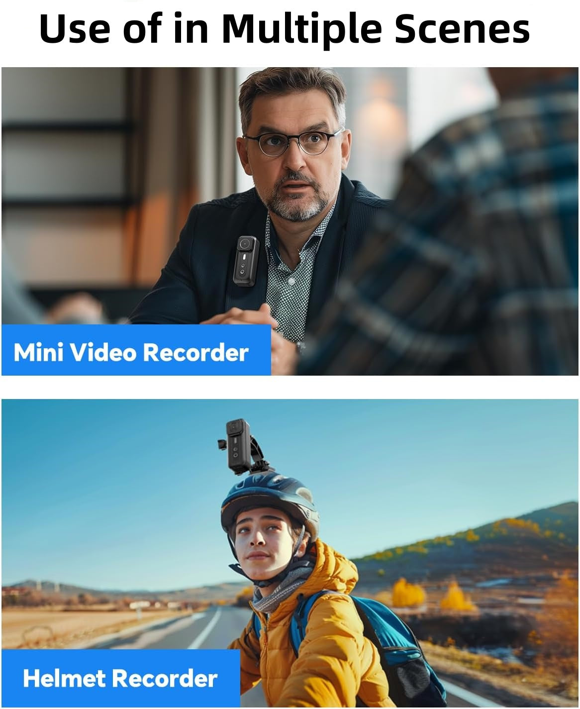 Body Camera, Thumb Camera