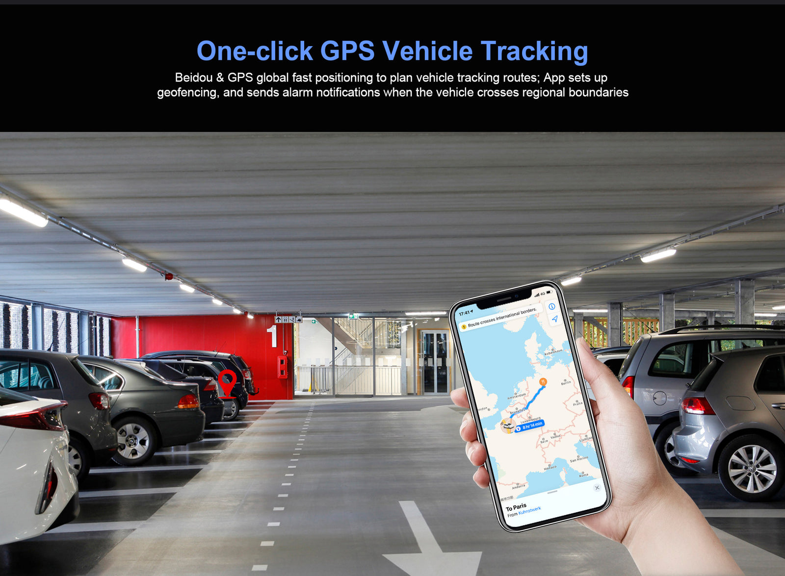 Dual Lens 2K Dash Cam 4G-Powered | Front Rear Recording + Parking Monitor