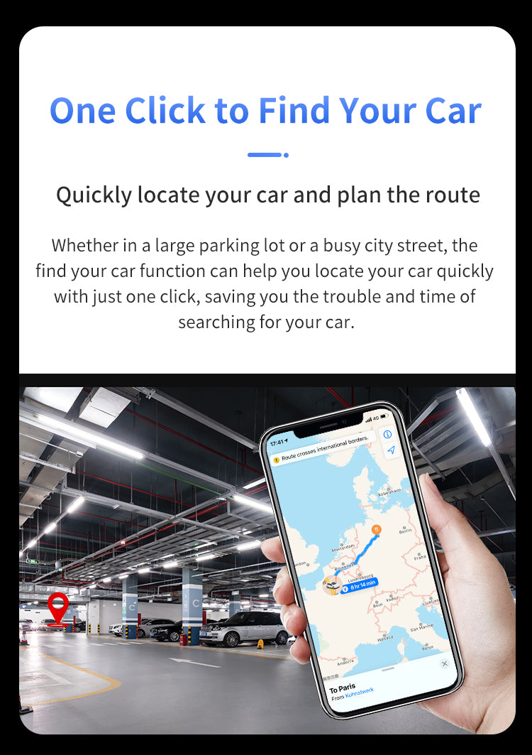 DG23 4G Dash Cam Single Lens - 1080P HD Night Vision WiFi Remote View Car Recorder