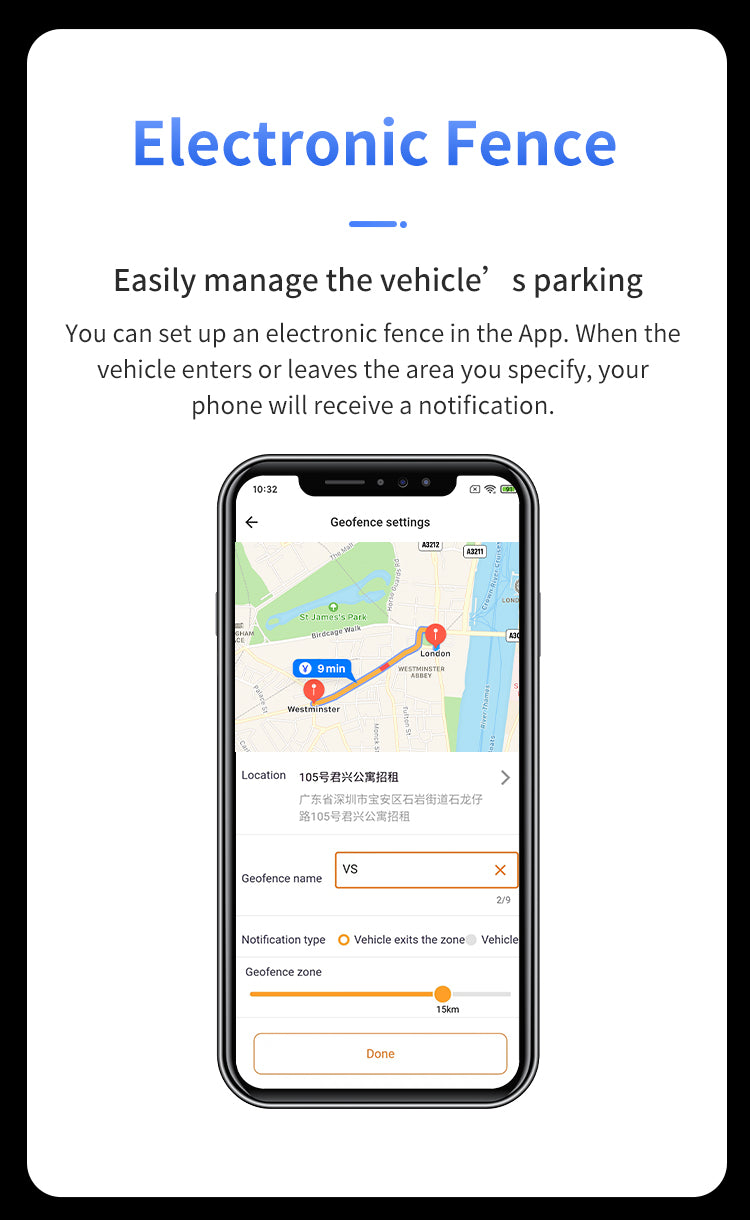 DG23 4G Dash Cam Single Lens - 1080P HD Night Vision WiFi Remote View Car Recorder