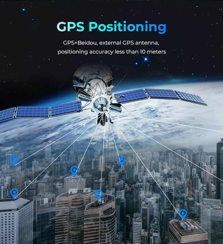 Car 4G GPS Dash Cam with Dual 1080P Lens | Integrated Mobile DVR GT10