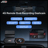 Dual Lens 2K Dash Cam 4G-Powered | Front Rear Recording + Parking Monitor