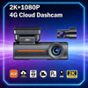 Exclusive Private-Mold Dash Cam | Front 2K Rear 1080P, 4G & GPS, Real-Time Car Monitoring via APP